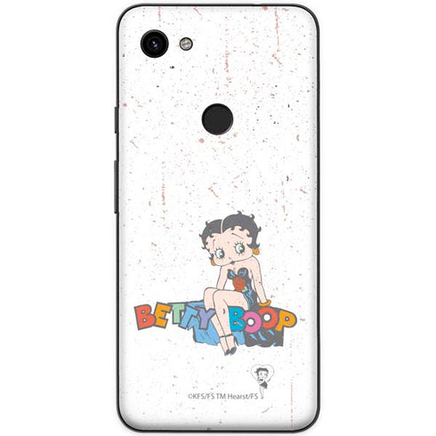 Betty Boop Splatter Google Pixel 3a XL Skin